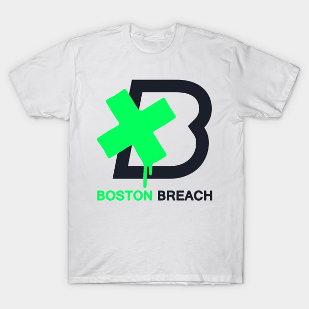Boston Breach Merch Boston Breach Logo T-Shirt by Thomas-Mc